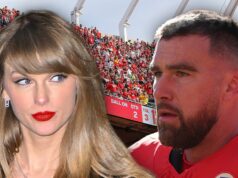 Taylor Swift faz o papel de tia das sobrinhas de Travis Kelce enquanto os chefes são eliminados dos playoffs taylor-swift-travis-kelce-getty-1