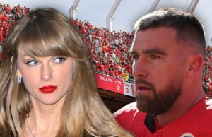 Taylor Swift faz o papel de tia das sobrinhas de Travis Kelce enquanto os chefes são eliminados dos playoffs taylor-swift-travis-kelce-getty-1