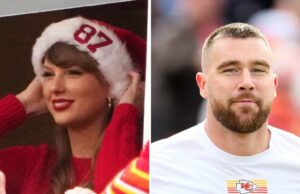 Taylor Swift passa o Natal no último jogo da temporada em casa de Travis Kelce Cada vez que Taylor Swift compareceu a um jogo da NFL para torcer por Travis Kelce
