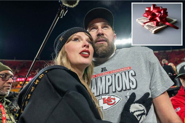 Taylor Swift presenteia funcionário do Arrowhead Stadium com bônus surpresa de Natal: 'Meu salário inteiro por duas semanas'
