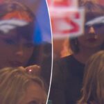 Taylor Swift roe as unhas nos emocionantes momentos finais do jogo do noivo Travis Kelce sobre os Chiefs