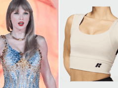 Taylor Swift usou este sutiã de apoio à postura enquanto treinava para o ‘Eras Tour’ – e seu site está atualmente com até 30% de desconto Sutiã de apoio à postura Taylor Swift do Eras Tour: compre online