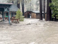 Tempestade atmosférica em rio causa inundações no sul da Califórnia Tempestade atmosférica em rio causa inundações no sul da Califórnia