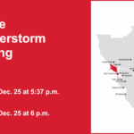 Tempestades com ventos prejudiciais nos condados de Marin e São Francisco na quinta-feira