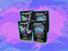 The Magic: The Gathering Edge of Eternities Commander Deck Bundle atingiu seu melhor preço de todos os tempos – economize mais de US$ 40 na Amazon The Magic: The Gathering Edge of Eternities Commander Deck Bundle atingiu seu melhor preço de todos os tempos – economize mais de US$ 40 na Amazon