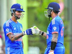 Tilak Varma vai rebater no terceiro lugar, confirma o capitão Suryakumar Yadav Tilak Varma vai rebater no terceiro lugar, confirma o capitão Suryakumar Yadav