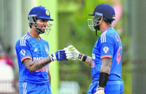 Tilak Varma vai rebater no terceiro lugar, confirma o capitão Suryakumar Yadav Tilak Varma vai rebater no terceiro lugar, confirma o capitão Suryakumar Yadav