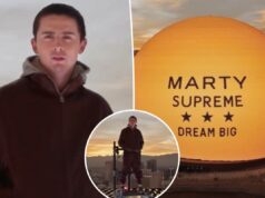 Timothée Chalamet aparece no topo do Las Vegas Sphere para promover ‘Marty Supreme’ Timothée Chalamet aparece no topo do Las Vegas Sphere para promover ‘Marty Supreme’