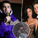 Timothée Chalamet faz referência à namorada Kylie Jenner em um rap com o alter ego EsDeeKid