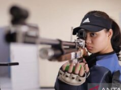 Tiro esportivo bate recorde nos Jogos SEA de 2025, equipe feminina da Indonésia ganha medalha de ouro em rifle de ar comprimido de 10 m Tiro esportivo bate recorde nos Jogos SEA de 2025, equipe feminina da Indonésia ganha medalha de ouro em rifle de ar comprimido de 10 m