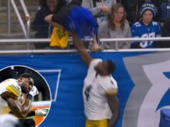Torcedor do Lions empurrado por DK Metcalf fala sobre o que gerou um incidente chocante: ‘Um pouco abalado’ DK Metcalf pareceu atingir um torcedor durante o jogo dos Steelers contra os Lions em 21 de dezembro.