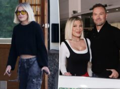 Tori Spelling adia evento em Las Vegas por causa de doença: ‘Tenho que escolher minha saúde’ Tori Spelling adia evento em Las Vegas por causa de doença: 'Tenho que escolher minha saúde'