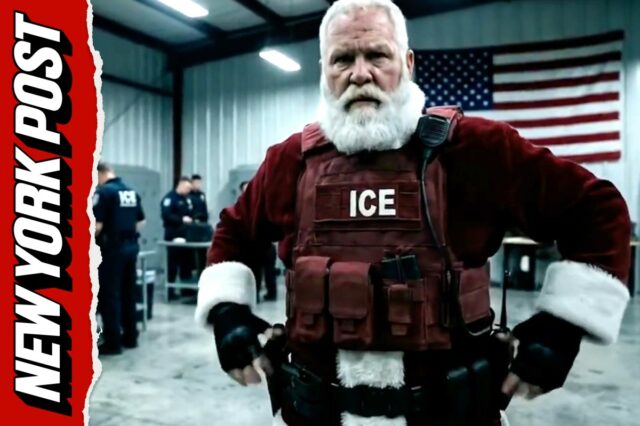 Trump Administrations divulga vídeo ICE Santa gerado por IA
