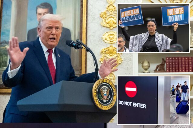 Trump adiciona 5 novos países à proibição de viagens – Trump adiciona 5 novos países à proibição de viagens – impõe restrições a outros 15