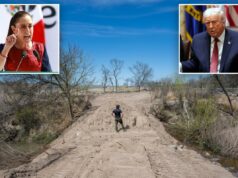 Trump ameaça tarifa de 5% ao México por violações do tratado de água que afetam agricultores do Texas Trump ameaça tarifa de 5% ao México por violações do tratado de água que afetam agricultores do Texas