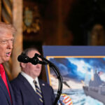 Trump anuncia que os EUA estão construindo os maiores navios de guerra do mundo para a 'Frota Dourada'