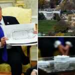 Trump destrói a 'desagradável' Kaitlan Collins e apregoa salão de baile 'lindo' após troca de arquiteto