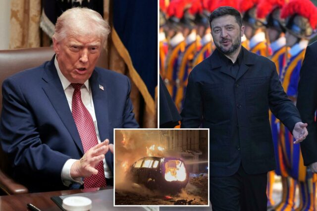 Trump diz que a Ucrânia deveria realizar eleições apesar da Trump diz que a Ucrânia deveria realizar eleições apesar da proibição do tempo de guerra: 'As pessoas deveriam ter essa escolha'