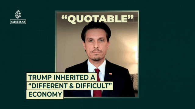 Trump herdou uma economia “diferente e difícil” Trump herdou uma economia “diferente e difícil”