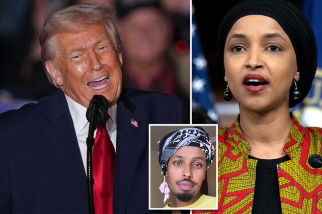 Trump irrita a deputada Ilhan Omar não faz nada além de 'b-h', insiste que ela deveria 'dar o fora' dos EUA
