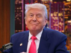 Trump pergunta se deveria deixar a presidência para ser anfitrião em tempo integral Donald Trump show noturno principal Getty