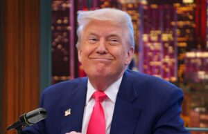 Trump pergunta se deveria deixar a presidência para ser anfitrião em tempo integral Donald Trump show noturno principal Getty