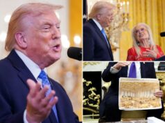 Trump preocupa que o Congresso esteja ‘se tornando anti-semita’ durante a celebração do Hanukkah, sugere novo preço de salão de baile WH Trump preocupa que o Congresso esteja 'se tornando anti-semita' durante a celebração do Hanukkah, sugere novo preço de salão de baile WH