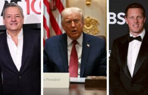 Trump recusa escolher um lado na luta WBD da Netflix e da Paramount: ‘Nenhum deles é particularmente grande amigo meu’ Trump recusa escolher um lado na luta WBD da Netflix e da Paramount: 'Nenhum deles é particularmente grande amigo meu'