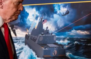 Trump revela navios de guerra da ‘classe Trump’ para a ‘Frota Dourada’ da Marinha dos EUA Trump revela navios de guerra da 'classe Trump' para a 'Frota Dourada' da Marinha dos EUA