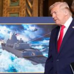 Trump revela novo navio de guerra – com seu próprio nome