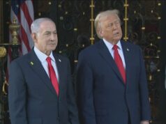 Trump se reúne com Netanyahu na Flórida Trump se reúne com Netanyahu na Flórida