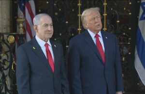 Trump se reúne com Netanyahu na Flórida Trump se reúne com Netanyahu na Flórida