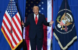 Trump sugeriu que suas receitas tarifárias (agora diminuindo) poderiam pagar pelo menos 9 coisas diferentes Trump sugeriu que suas receitas tarifárias (agora diminuindo) poderiam pagar pelo menos 9 coisas diferentes