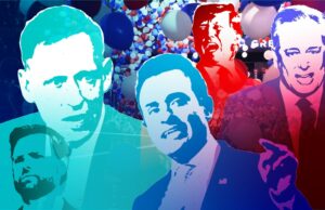 ‘UMA REGRA’: Trump diz que assinará uma ordem executiva bloqueando as leis estaduais de IA, apesar da resistência bipartidária J.D. Vance, Peter Thiel, Vivek Ramaswamy, Donald Trump, David Sacks