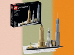 Última chamada para construir sua própria Big Apple por menos de US$ 50 com este negócio Lego Architecture Horizonte da cidade de Nova York definido com caixa.