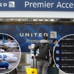 Avião da United Airlines.