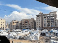 Universidade Islâmica de Gaza retoma aulas no local em meio à destruição israelense Edifícios em Gaza foram destruídos pelo bombardeamento de Israel. (Al Jazeera)