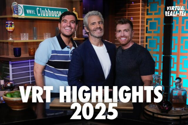 VRT revisita entrevistas exclusivas, 'WWHL' com Andy Cohen e manifestando aparições no 'Today Show'
