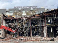 VTA espera combater a praga no centro de San Jose demolindo prédios Parte traseira de um edifício parcialmente demolido nos números 39, 45 e 49 da North First Street, no centro de San Jose, visto em 20 de novembro de 2025. (Robert Summa/Bay Area News Group)