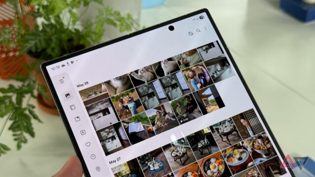 Vazamento sugere que a Samsung Gallery adotará um dos melhores Captura de tela mostrando o recurso de álbum privado no aplicativo Samsung Gallery