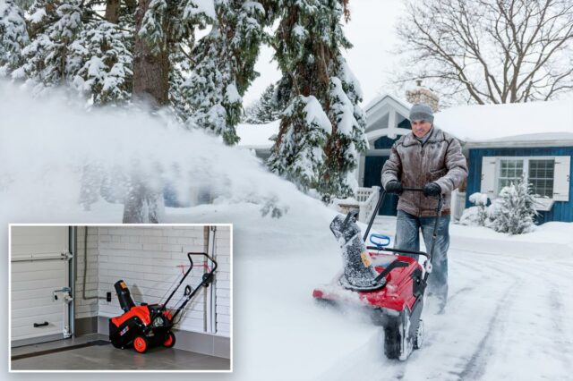 Veja como guardar seu soprador de neve para tornar sua vida mais fácil e segura
