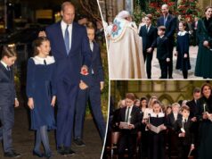 Veja como os filhos de Kate Middleton adicionaram seu próprio toque ao seu serviço anual de Natal Veja como os filhos de Kate Middleton adicionaram seu próprio toque ao seu serviço anual de Natal