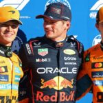 Max Verstappen em ação.