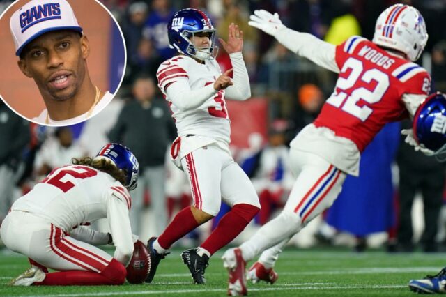 Victor Cruz desabafa frustrações dos Giants após chute mal feito: Victor Cruz desabafa frustrações dos Giants após chute mal feito: 'Acabei de jogar minha bebida para o outro lado da sala'