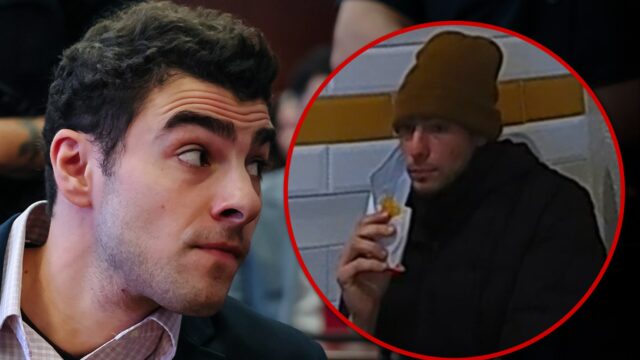 Vídeo Body Cam da prisão de Luigi Mangione revelado pela luigi mangione mcdonalds getty polícia 1