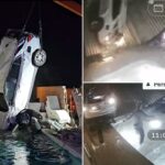 Vídeo selvagem mostra carro em alta velocidade decolando e ejeta o motorista na piscina do quintal de Nevada