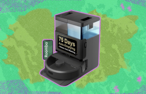 Você ainda pode obter a combinação de esfregão a vácuo robô iRobot Roomba pela metade do desconto – se você se apressar Robô aspirador e esfregão iRobot Roomba Plus 405 com base