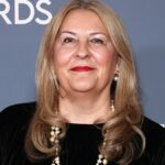 David Zaslav, CEO da Warner Bros. Discovery e Ted Sarandos, CEO da Netflix participam do AFI Awards em 6 de fevereiro de 2025 em Los Angeles. (Crédito: Michael Kovac/Getty Images)