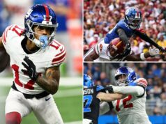 Wan’Dale Robinson, Jermaine Eluemunor e o agente livre enfrentam os enigmas dos Giants Wan'Dale Robinson, Jermaine Eluemunor e o agente livre enfrentam os enigmas dos Giants