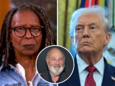 ‘Whoopi Goldberg do The View critica os republicanos que não condenaram as observações de Rob Reiner de Trump: “Malditos sejam todos!” 'Whoopi Goldberg do The View critica os republicanos que não condenaram as observações de Rob Reiner de Trump: “Malditos sejam todos!”